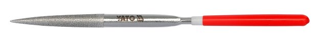 Pilník jehlový diamantový pulkruhový 4x160x50 mm